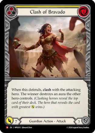 Clash of Bravado (MPG015)  Rainbow Foil