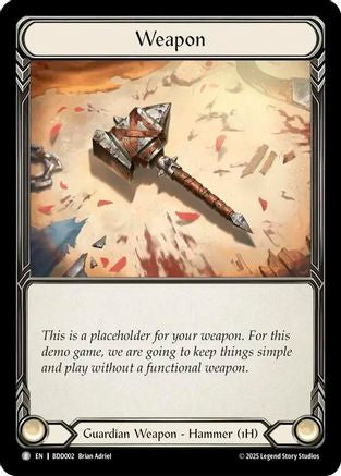 Placeholder Weapon (BDD002)