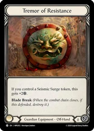 Tremor of Resistance (MPG011)  Cold Foil