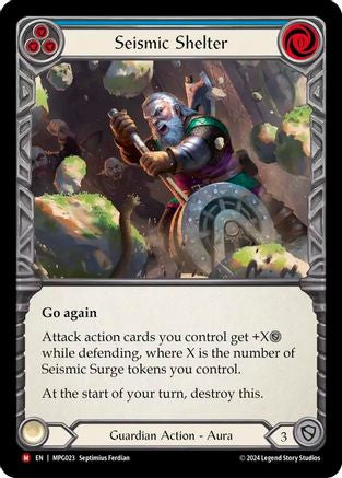 Seismic Shelter (MPG023)  Rainbow Foil