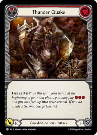 Thunder Quake (Red) (MPG088)