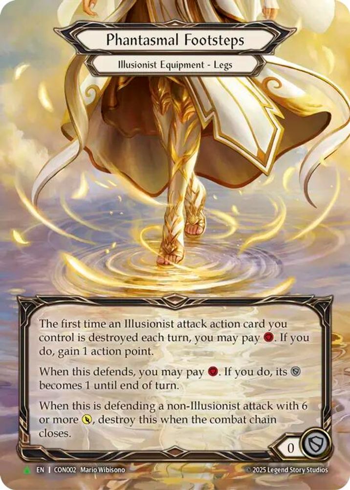Phantasmal Footsteps - CON002 (CON002)  Cold Foil