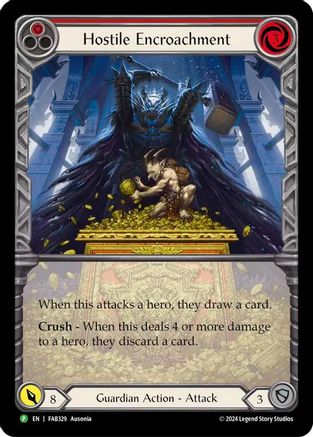Hostile Encroachment (FAB329)  Rainbow Foil