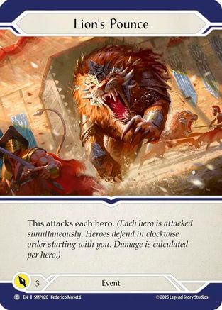 Lion's Pounce (SMP028)