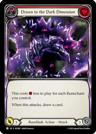 Drawn to the Dark Dimension (Red) (AVS009)