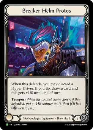 Breaker Helm Protos - JDG046  Cold Foil