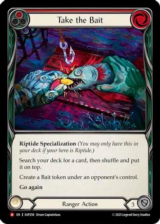 Take the Bait (Red) (SUP258)