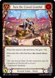 Turn the Crowd Grateful (Blue) (SUP051)  Rainbow Foil