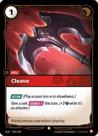 Cleave Rainbow Foil