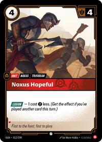 Noxus Hopeful Rainbow Foil