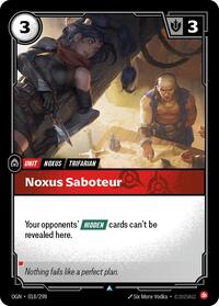 Noxus Saboteur Rainbow Foil