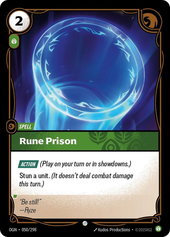 Rune Prison Rainbow Foil