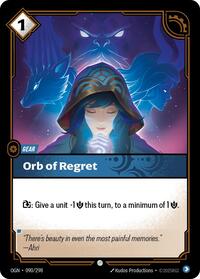 Orb of Regret Rainbow Foil