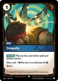 Stupefy Rainbow Foil