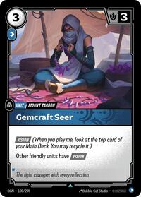 Gemcraft Seer Rainbow Foil