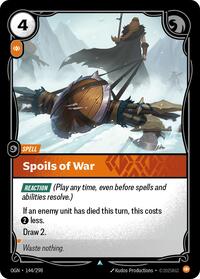 Spoils of War