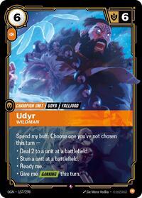 Udyr Wildman