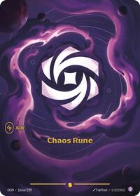 Chaos Rune Alternate Art