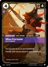 Miss Fortune Buccaneer