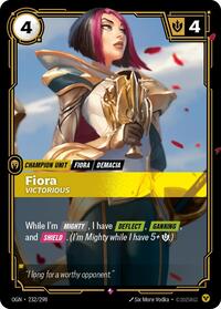 Fiora Victorious