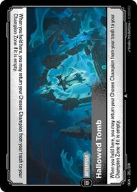 Hallowed Tomb Rainbow Foil