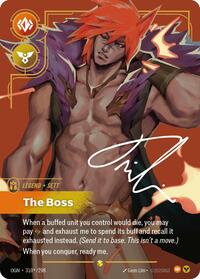 Sett The Boss Signed Alternate Art