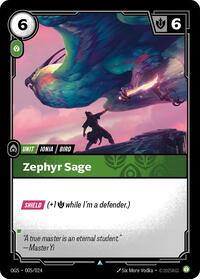 Zephyr Sage Proving Grounds Riftbound