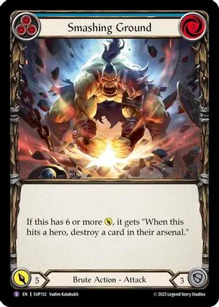 Smashing Ground (SUP132)  Rainbow Foil