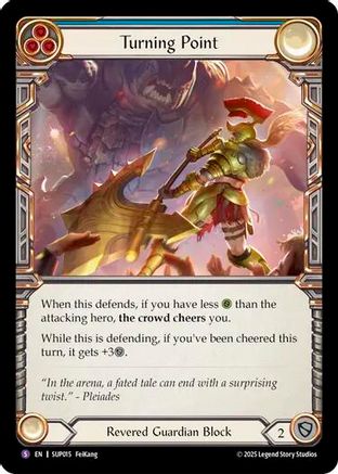 Turning Point (SUP015)  Rainbow Foil