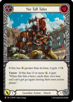 No Tall Tales (SUP170)  Rainbow Foil