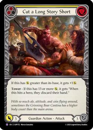 Cut a Long Story Short (SUP172)  Rainbow Foil
