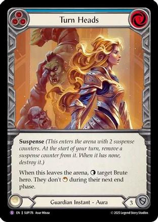 Turn Heads (SUP176)  Rainbow Foil