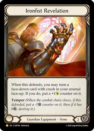 Ironfist Revelation (SUP168)  Rainbow Foil