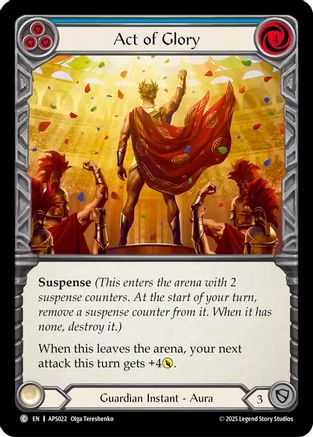 Act of Glory (Blue) (APS022)