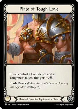 Plate of Tough Love (SUP011)  Cold Foil