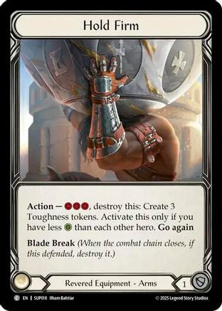 Hold Firm (SUP018)  Cold Foil