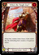 Who's the Tough Guy? (Red) (SUP052)  Rainbow Foil