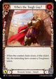 Who's the Tough Guy? (Blue) (SUP054)  Rainbow Foil