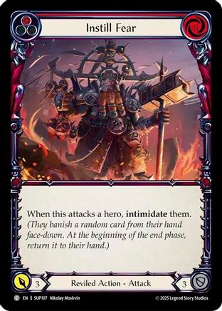 Instill Fear (Red) (SUP107)