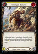 Strongest Survive (Yellow) (SUP136)  Rainbow Foil