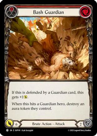 Bash Guardian (SUP141)  Rainbow Foil