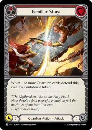 Familiar Story (SUP185)  Rainbow Foil