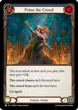 Prime the Crowd (Blue) (SUP238)