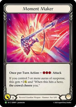 Moment Maker (GEM071)  Cold Foil