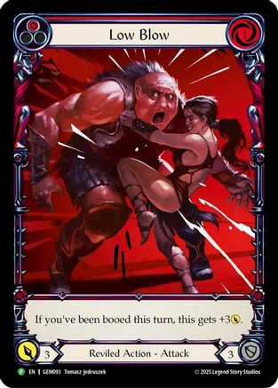 Low Blow (GEM093)  Rainbow Foil