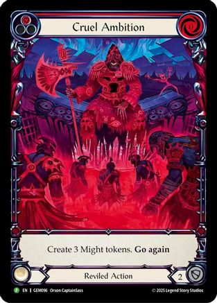 Cruel Ambition (GEM096)