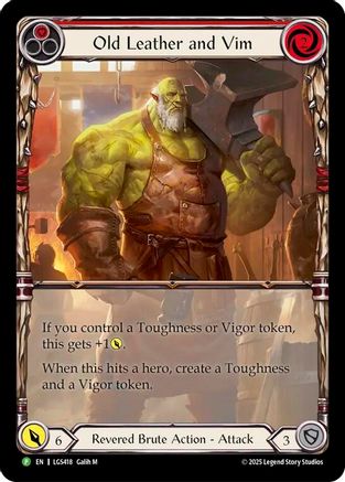 Old Leather and Vim - LGS418 (LGS418)  Cold Foil