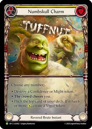 Numbskull Charm - LGS422 (LGS422)  Rainbow Foil