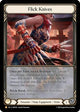 Flick Knives (Extended Art) (SUP244)  Rainbow Foil