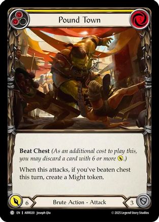 Pound Town (Yellow) (ARR020)
